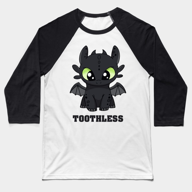 Toothless | Night Fury | How to train your dragon Baseball T-Shirt by khoipham